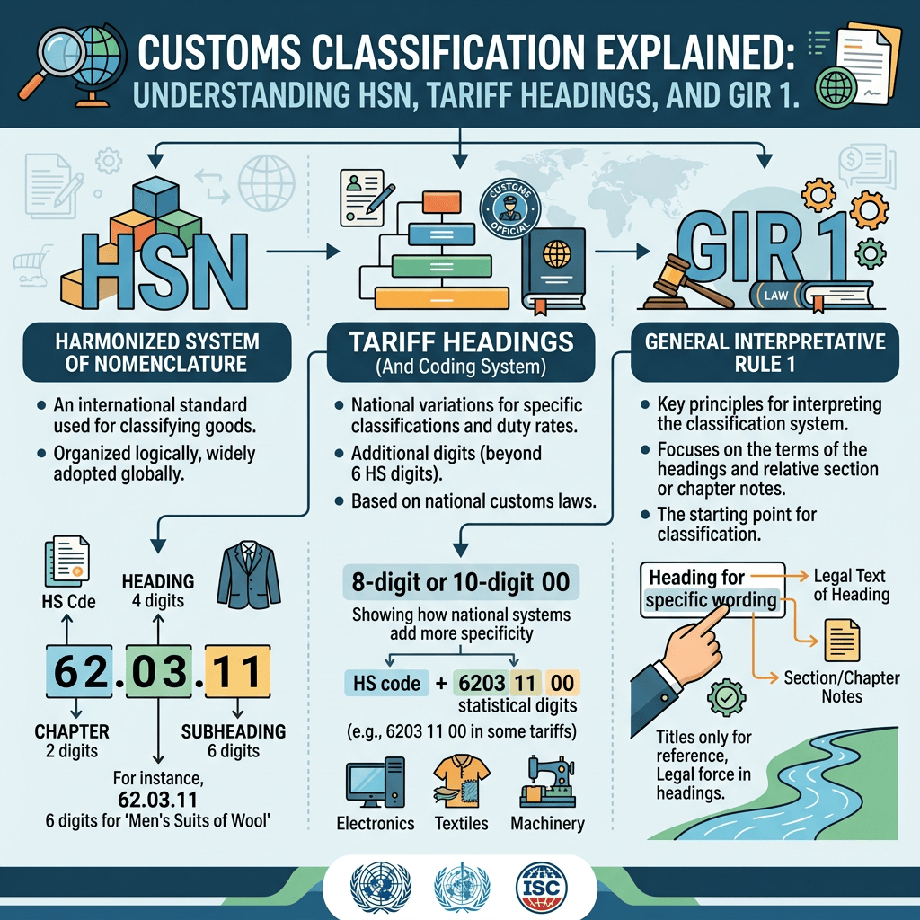 Customs Classification Explained: Understanding HSN, Tariff Headings and GIR&nbsp;1